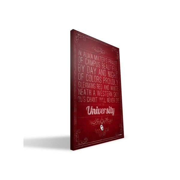 Oklahoma Song Canvas, 24 x 36 in., Paulson Designs, Mfr#: OKCSO2436